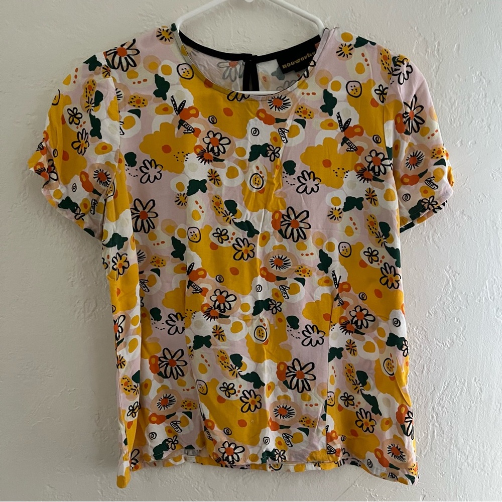 Nooworks Vittoria Floral Top Medium